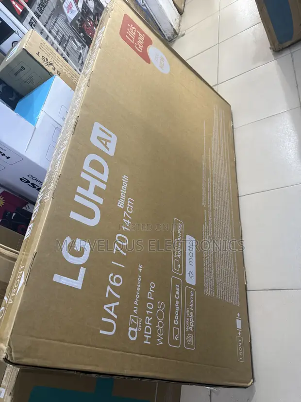 Sabon LG 70-inch 2026 Model Full HD Frameless TV tare da Garanti - 1