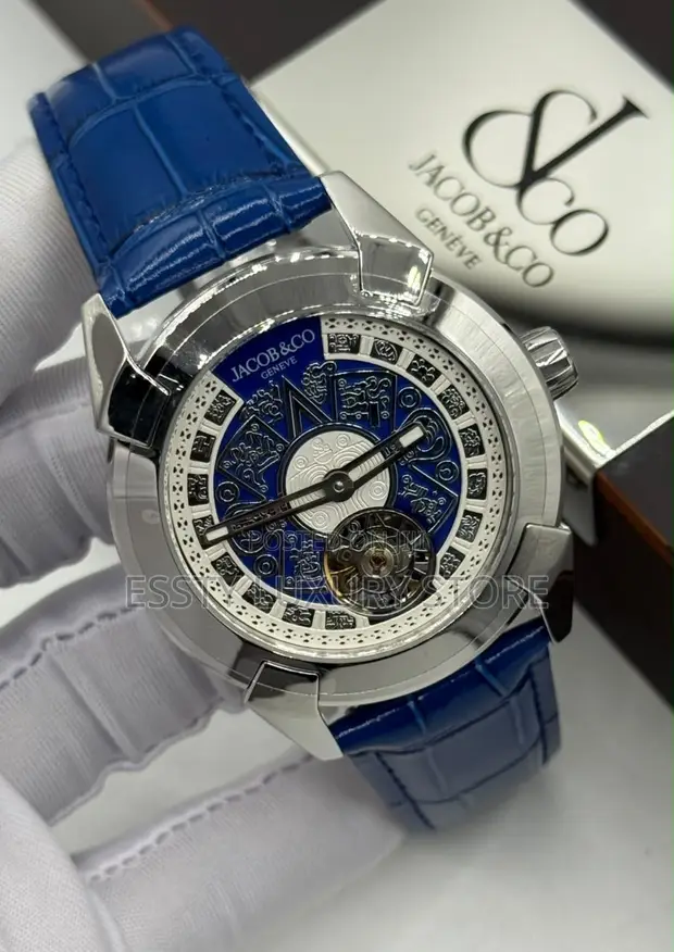 Jacob & Co X Tourbillon Agogon Hannu Na Gaskiyar Fata Mai Sarrafa Kai - 1