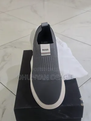 Original Boss Luxury Laceless Sneakers - Ash