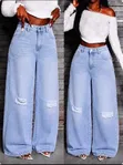 Baggy Jeans - Women's Classic Fit - 2