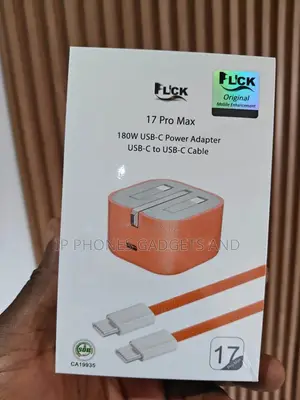 Flick 180W USB-C Charger for iPhone 17 Pro Max & Type-C Phones