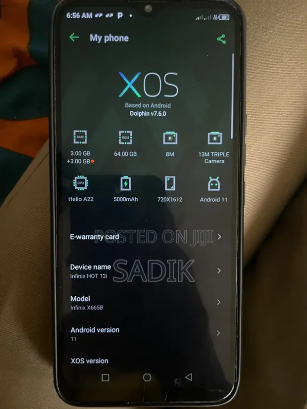 Infinix Hot 12i 64GB Graphite (Used) - 1
