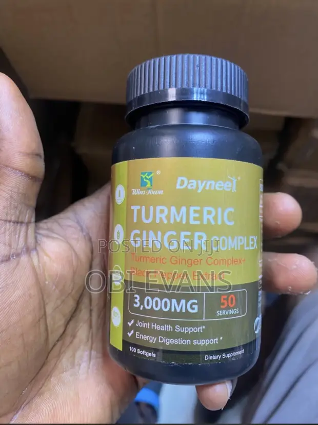 Daynee Turmeric Ginger Complex - Herbal Supplement - 1
