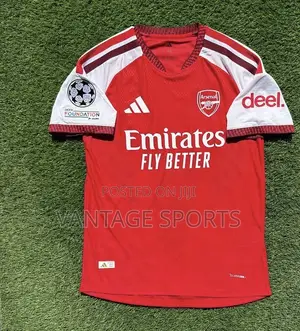 Arsenal Champions League Home Jersey 2026/27 - Fan Player Version