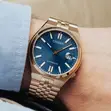 Citizen Tsuyosa Automatic Watch - Zinare Mai Haske Da Blue Dial - 2