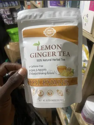 Shayi na Lemon da Ginger