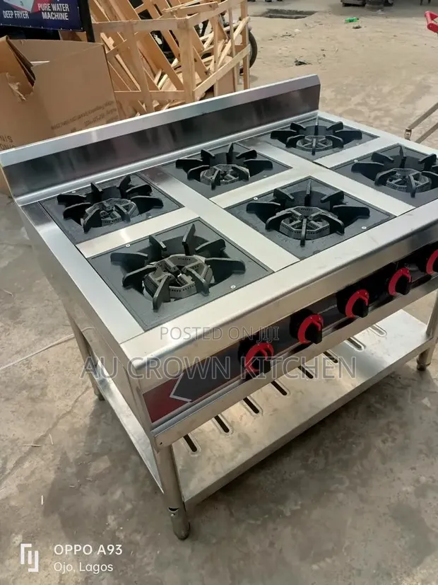 AU CROWN Industrial Gas Cooker - 1