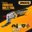 INGCO CMLI2022 20V Cordless Multi-Tool | Brand New - 1