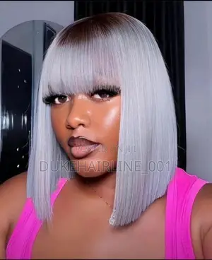 Premium Human Hair Wigs - Kai Madaidaici