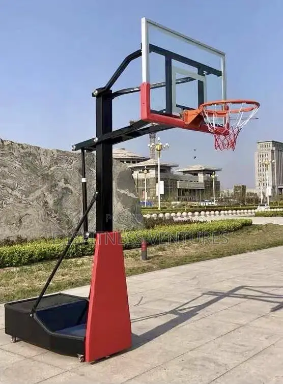 Adjustable Olympic Basketball Stand - 1