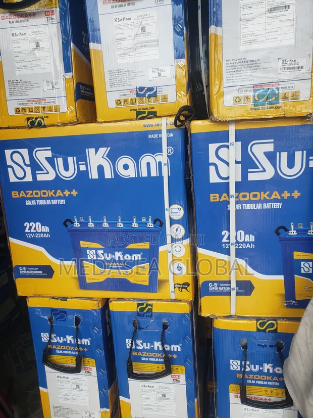 Sukam Tubular Battery 220Ah - 1