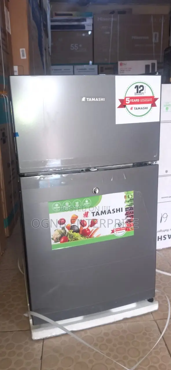Tamashi 120L Firij Mai Ƙofa Biyu da Freezer - 1