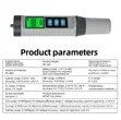 8-in-1 Water Quality Tester (pH, TDS, EC, ORP, Temp, SG, Salt, Cl) - 2