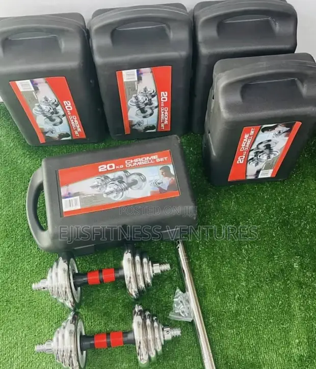 20kg Adjustable Dumbbell Set - 1