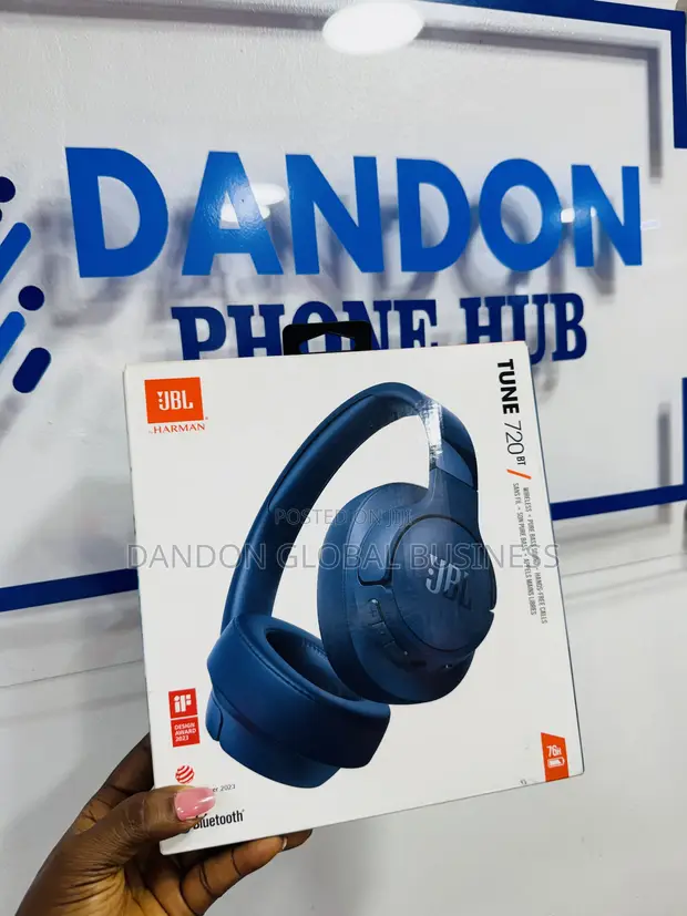 JBL Tune 720 Over-Ear Wireless Headphones - 1