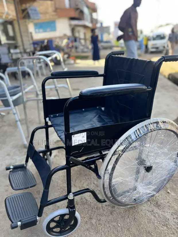 Brand New Foldable Wheelchair - 1