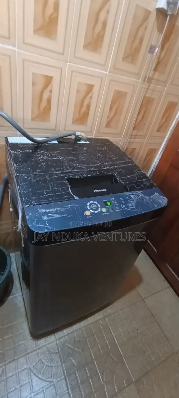 Hisense 8kg Fully Automatic Top Load Washing Machine - 1