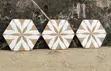 Hexagon Floor Tiles - Llama Flower Loire - 1