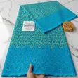 Original Swarovski Nail Lace Cotton Fabric - 2