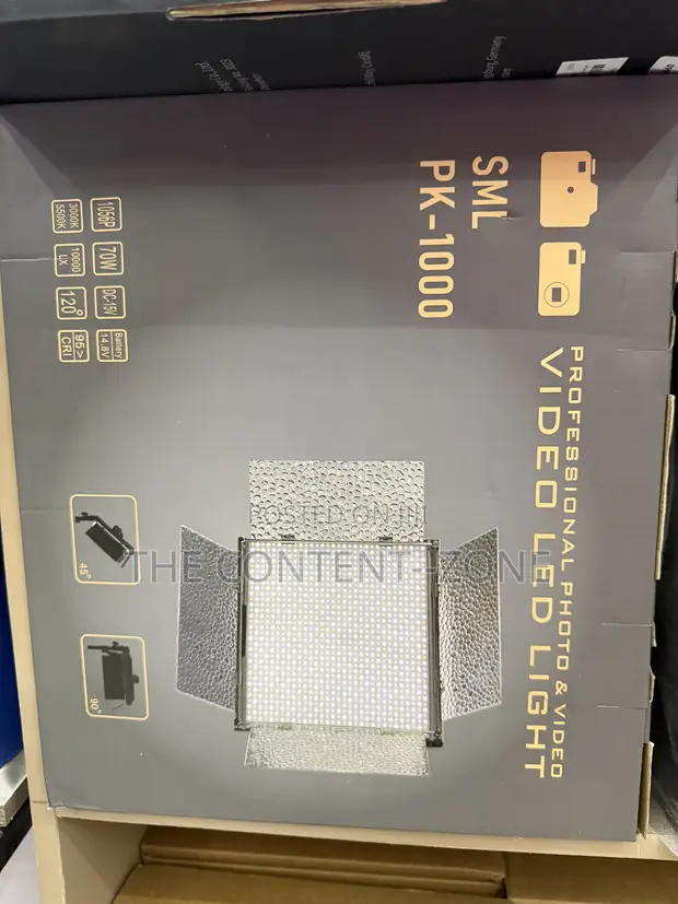 SML PK1000 Hasken Bidiyo na Professional LED - 1