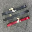 Luxury Men's Leather Belt - Gucci Style - 3