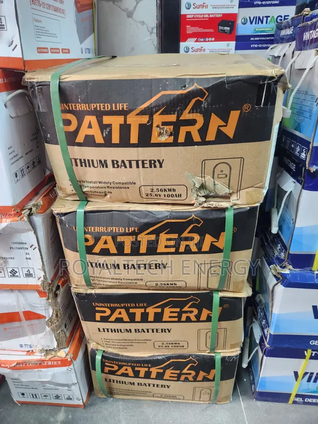 Pattern 2.5kWh 24V 100Ah Baturin Lithium - 1