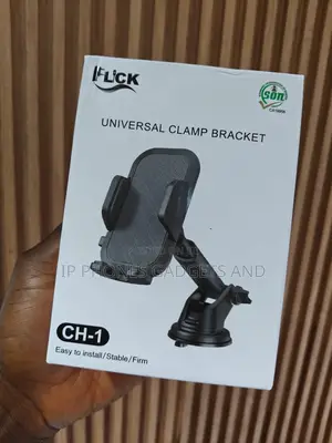 Flick CH-1 Universal Car Phone Holder - Windshield/Dashboard Mount