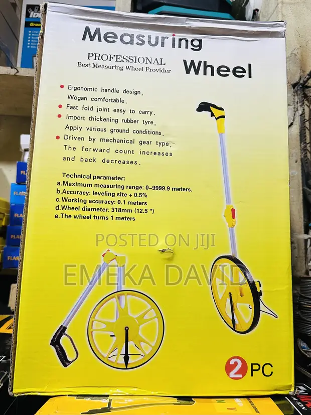 Analog Folding Measuring Wheel - 1