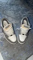 Amiri Sneakers Na Hannu - Fari Deri Mai Hannun Zare - 1