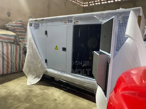 200KVA Perkins Soundproof Diesel Generator - Brand New - 1