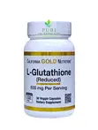 California Gold Nutrition L-Glutathione 500mg 30 Veg Caps - 1