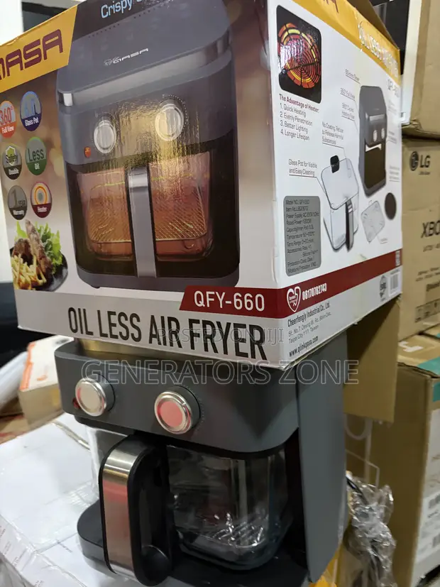 Qasa 6L Air Fryer for Family Cooking - 1