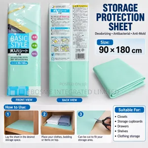 Japanese Deodorizing Antibacterial Anti-Mold Storage Sheet 90x180cm