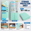 Japanese Deodorizing Antibacterial Anti-Mold Storage Sheet 90x180cm - 1