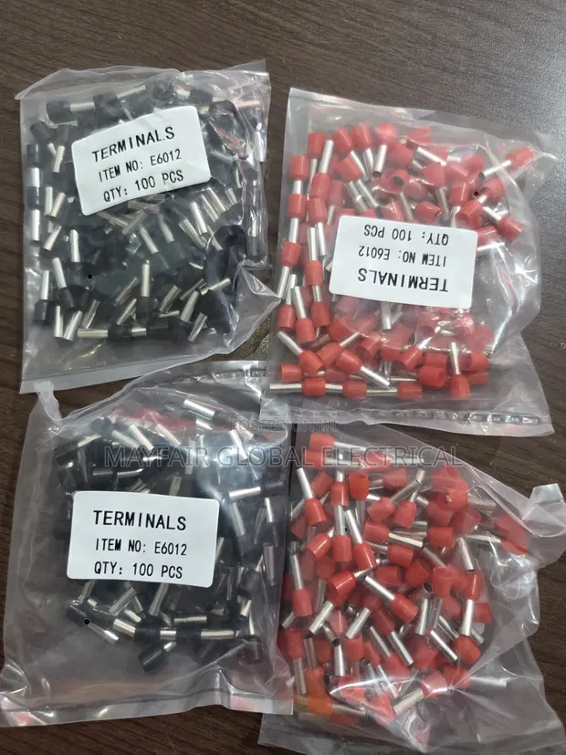 E6012 Insulated Wire End Terminal Bootlace Ferrule - 1