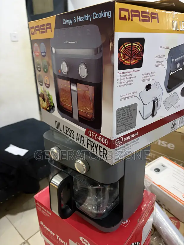 Qasa 6L Air Fryer for Quick Healthy Cooking - 1