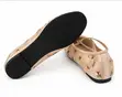 Ladies Soft Ballet Mesh Flats - Floral & Plain - 1