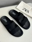 Zara Easywear Men's Black Slippers - Size 40-46 - 1