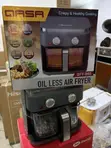 Qasa 6L Air Fryer with 360° Full View - 1