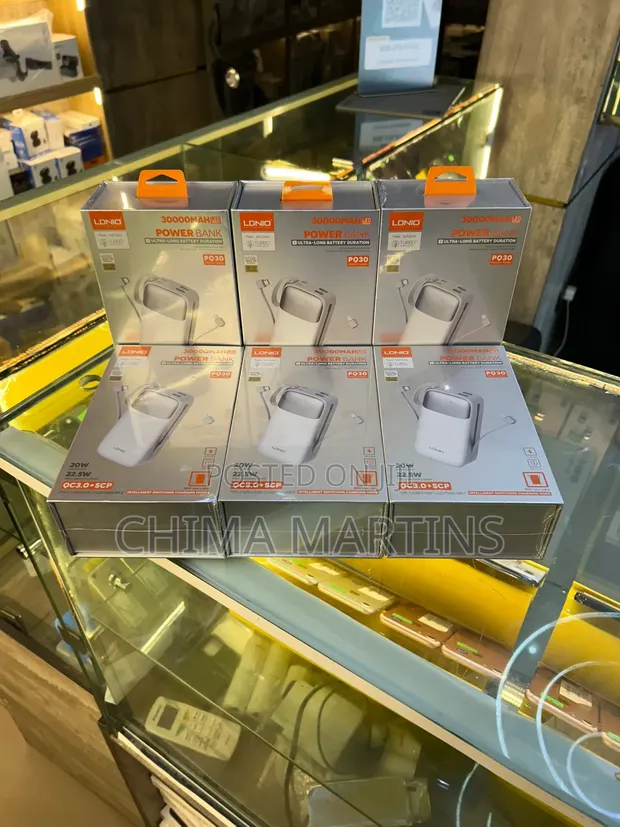 LDNIO PQ30 30,000mAh Power Bank - 1