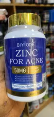 Biyode Zinc don Kuraje (50mg) - Abincin Kariyar Lafiya - 1