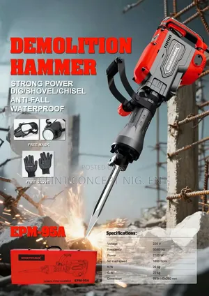 Edon Promax EPM-95A Demolition Hammer