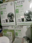 14" Cafini Fan Mai Sake Yin wuta da Rana tare da Fitilu 2 - 1