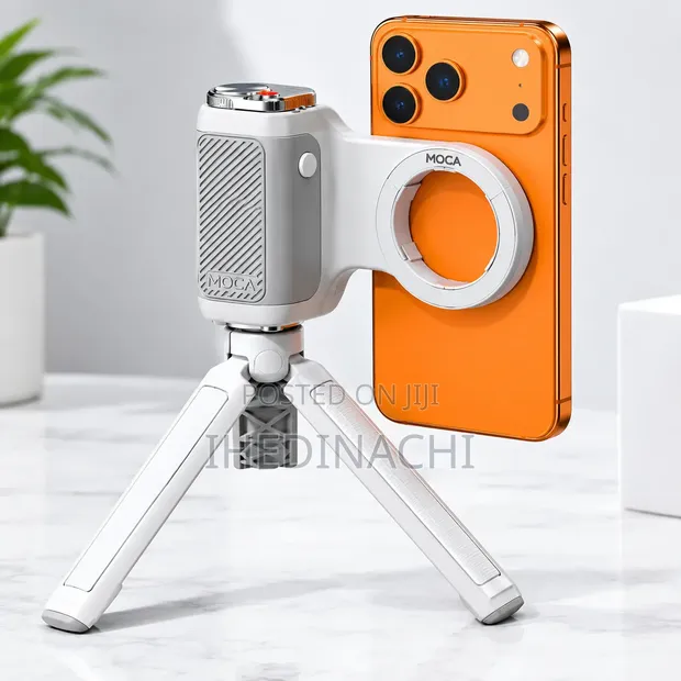 Magnetic Phone Camera Grip for Vlogging - 1
