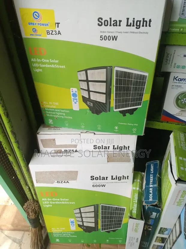 500W Easy Power Solar Street Light - 1
