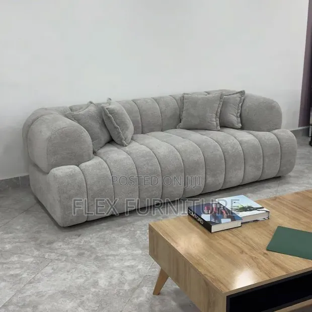 Modern Three Seater Sofa - Brand New - 1