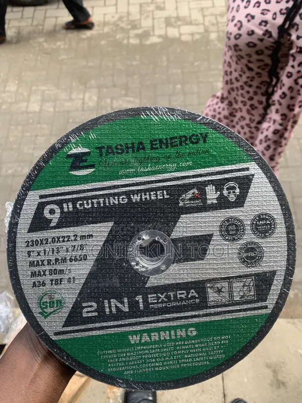 Tasha Energy 9" Cutting Disc - 1