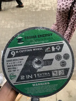 Tasha Energy 9" Cutting Disc