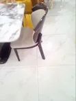 Adorable Turkish Dining Table with Marble Top & Wooden Chairs - 2