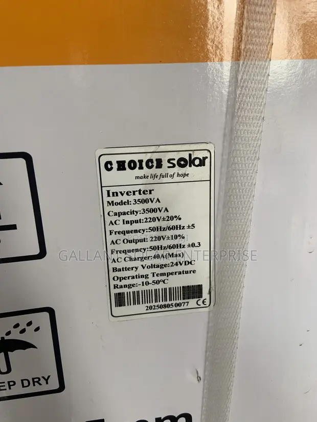 Choice Solar Inverter 3.5kVA 24V Hybrid - 1